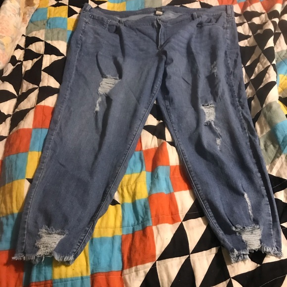 Lane Bryant Denim - Lane Bryant Magic Flex Skinny Jeans